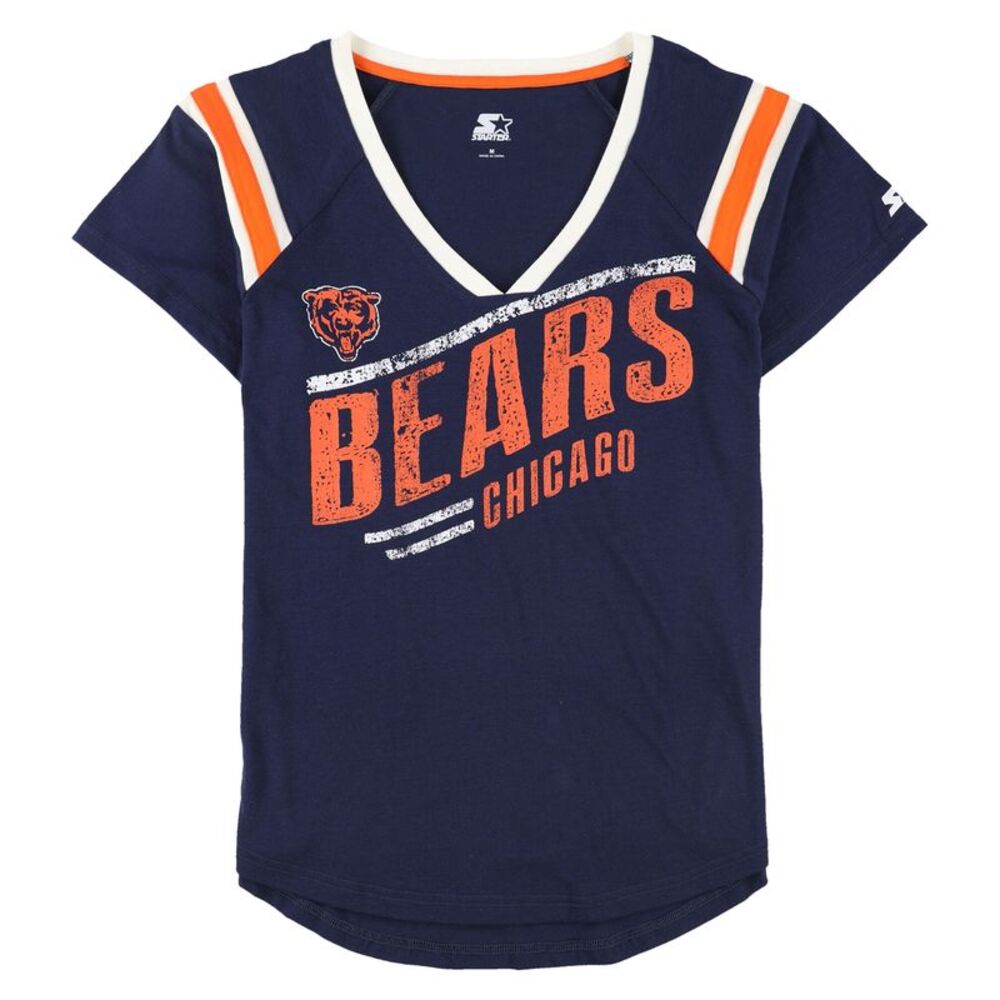 STARTER Womens Chicago Bears Graphic T-Shirt, NWT